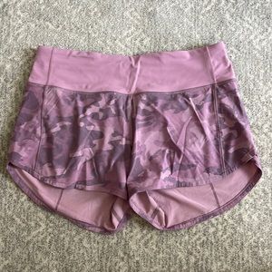 Lululemon high waist speed short size 6